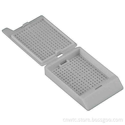High-Quality Laboratory Disposables: Premium Process Plastic Tissue Embedding Cassette for Histology Applications